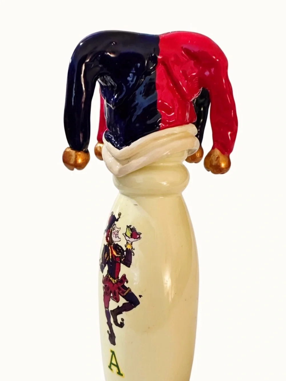 ACE Joker Figural Beer Tap Handle Jester Draft Keg Knob New in Box